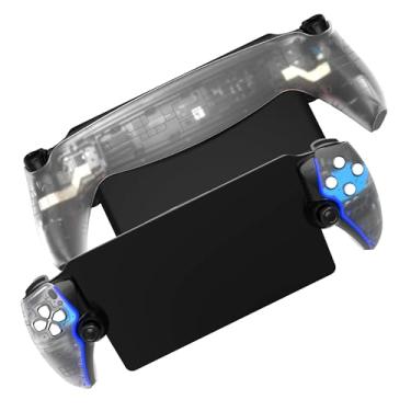 Imagem de Dobewingdelou- Placa de substituição para P5 Portal DOBEWINGDELOU Capa frontal e placas traseiras Capa de caixa de alojamento completa personalizada DIY Placa frontal do console portátil ABS Transp