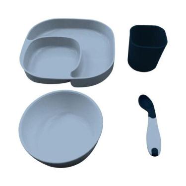 Imagem de Clingo - kit alimentação 4 em 1 - azul