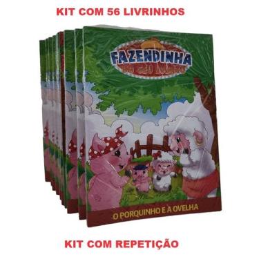 Imagem de 56 Livros Fazendinha História  Atacado Lembrancinha  De Aniversário C/