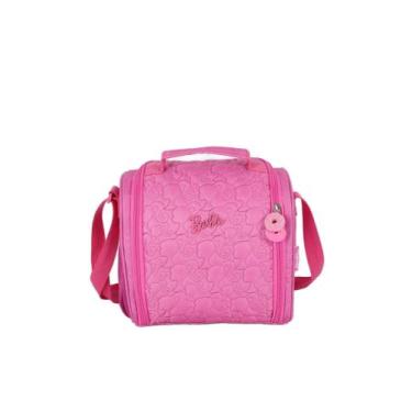 Imagem de Lancheira Térmica Barbie Donut Rosa Pink LA47713BB Luxcel Lançamento 2