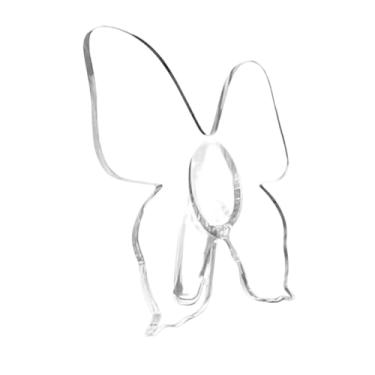 Imagem de IEUDNS Vaso de borboleta acrílico vasos florais pequeno buquê vaso bud para festa de chá de panela