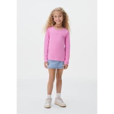 Imagem de Shorts Saia Jeans Infantil Menina Hering Kids-Feminino