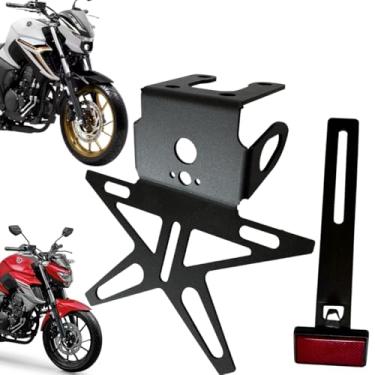 Imagem de Eliminador de Rabeta FZ-25 FAZER 250 Suporte esportivo fixo YAMAHA FZ25 2018 em diante