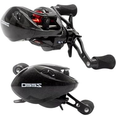 Imagem de MARURI, CARRETILHA DE PESCA ZEEO DESTINY - 7 ROLAMENTOS - DRAG:8.5KG EM CARBONO LADO DA MANIVELA:ESQUERDO