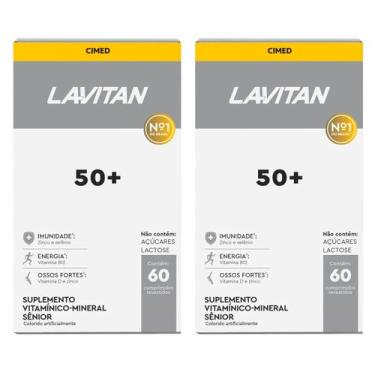 Imagem de Kit 2 und Lavitan 50+ com 60 Cpr - CIMED