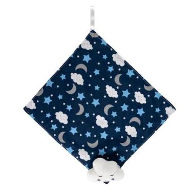 Imagem de Naninha Para Bebê Com Prendedor de Chupeta Estampa Variadas - LuckBaby