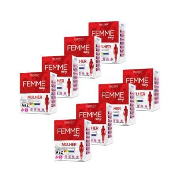 Imagem de  MULTIVITAMINICO MULHER FEMME WAY 500MG  - PREVENT PHARMA 8und