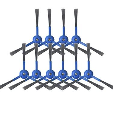 Imagem de Kit de peças de reposição para acessórios de aspirador de pó Robô híbrido Eufy RoboVac L70, 10 escovas laterais
