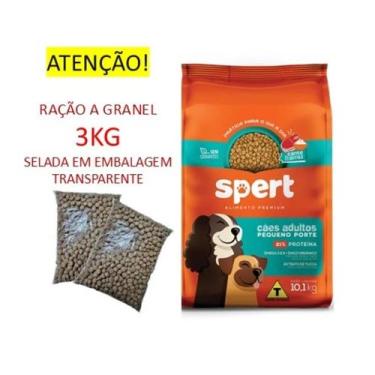 Imagem de Ração Spert Premium Adultos Pequeno Porte 3KG - 21% Proteína