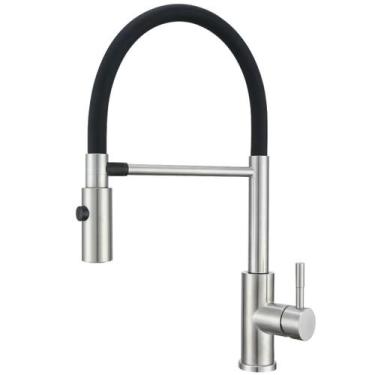 Imagem de Torneira Gourmet de Cozinha Flexível Misturador Monocomando Aço Inox 3