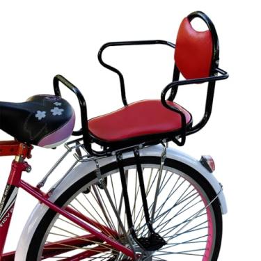 Imagem de WORAMUK Assento De Bicicleta Para Crianças, Assento Traseiro Para Crianças, Cadeira De Bicicleta Para Bicicleta, Assento Para Crianças, Bebês E Crianças, Assento De Bicicleta De Montagem Traseira, A