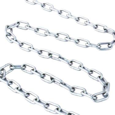 Imagem de 2 Mts De Corrente Elo Curto Soldada Galvonizada 3 Mm Portão - STORE SH