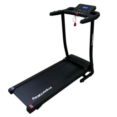 Imagem de Esteira Elétrica Dobrável Ergométrica Até 12 Km/h 2.1hp 220v - importw