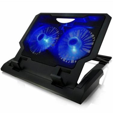 Imagem de Base Ventilada Notebook Gamer Silenciosa Dobrável Usb Refrigeração - C