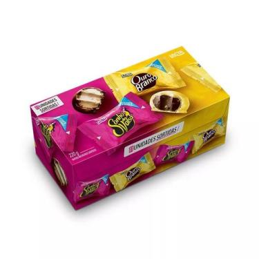 Imagem de Bombom Wafer Sortido Sonho De Valsa + Ouro Branco Lacta