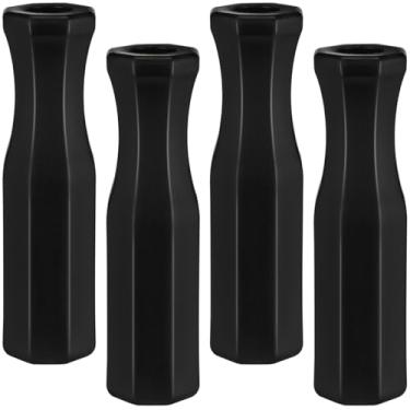 Imagem de 4 peças de cabo de mesa de futebol, cabo de futebol de mesa de plástico, preto, durável, pebolim