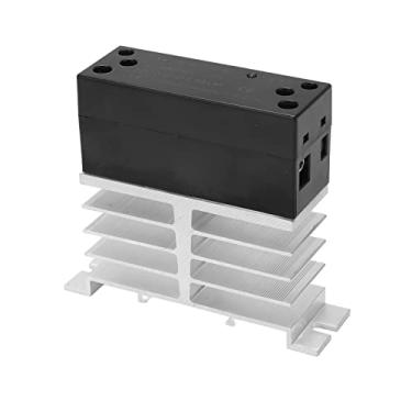 Imagem de 3 a 32 V DC a 24 a 480 V AC Módulo de relé de Estado Sólido Relé de Estado Sólido Com Revestimento Retardador de Chamas para Controle de Motor