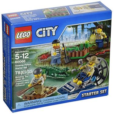 Imagem de LEGO City - 60066 - Conjunto de Iniciacao da Policia do Pântano