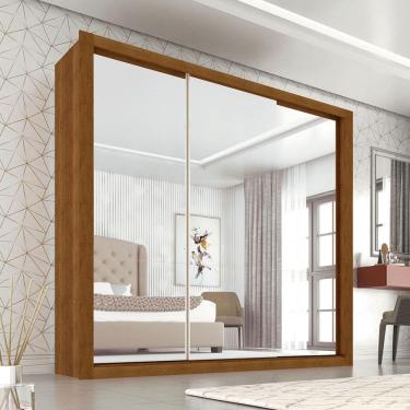 Imagem de Guarda Roupa 3Portas Espelhado 4Gavetas Sallêto Móveis