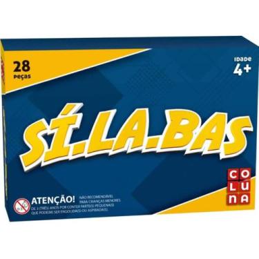 Imagem de Jogo Pedagógico Sílabas 28 peças - Coluna - COLUNA (GALA)