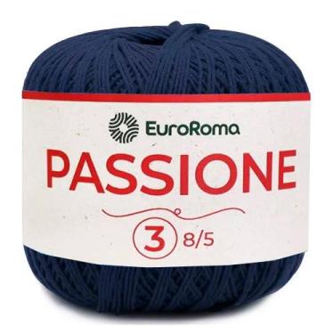 Imagem de Linha Passione Euroroma 150g - 400 Metros, 904 AZUL MARINHO