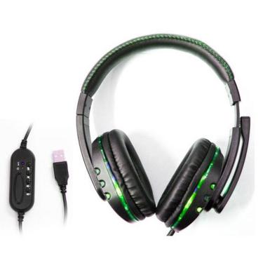 Imagem de Fone De Ouvido Headset Gamer Usb P/ Pc Ps4 Ps3 Notebook