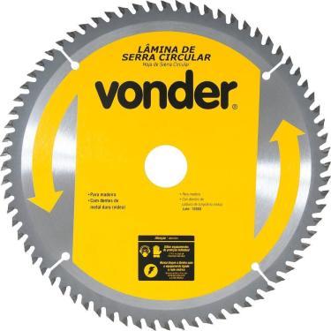 Imagem de Lamina Serra Circ Vídea 350X30X3,8Mm 60D 3800Rpm Mad Vonder