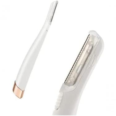 Imagem de Removedor Depilador Pelos Faciais Esfoliante Led Branco Navalha