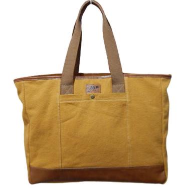 Imagem de Bolsa Tote Canvas University Cor Mostarda