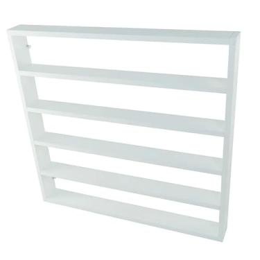 Imagem de Expositor De Esmalte Prateleira MDF Salão Casas 64x67x7cm