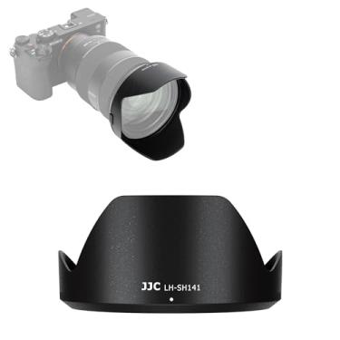Imagem de JJC ALC-SH141 Sombra de para-sol reversível baioneta para lente Sony FE 24-70 mm F2.8 GM SEL2470GM, substitui o para-sol Sony ALC-SH141, permite fixar filtro de 82 mm e tampa de lente