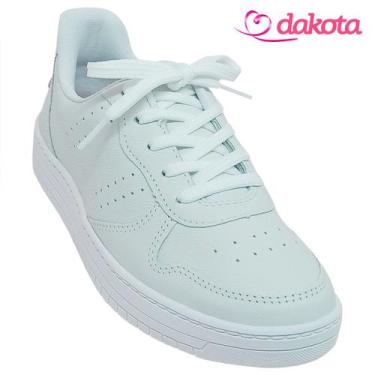Imagem de Tênis Dakota Feminino Em Couro Vincent Casual, Branco, 36