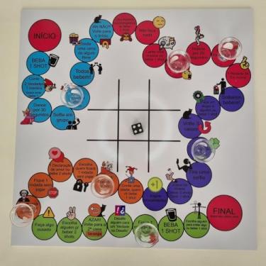 Imagem de Ludo Drink Jogo de Drinks/Tabuleiro