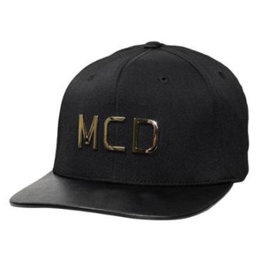 Imagem de Boné MCD Aba Reta Fitão Strapback Especial Flexfit Preto Gold-Masculino
