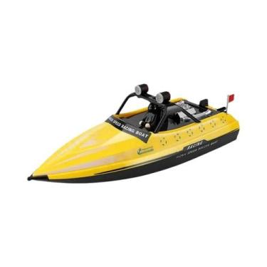 Imagem de Barco RC Para Meninos 24G Controle Remoto PVC Lancha Elétrica Wltoys X