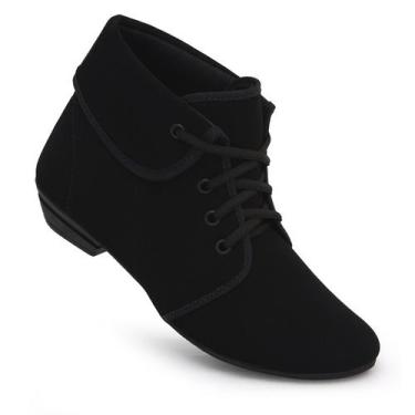 Imagem de bota feminina botinha cano curto bota cano curto preta - PINK GO, Pret