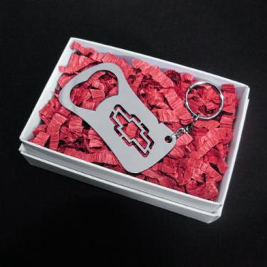 Imagem de Chaveiro Abridor em inox - Chevrolet - Médio - WA