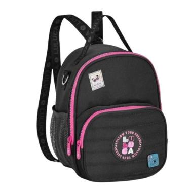 Imagem de Lancheira Térmica em Nylon OFICIAL LULUCA LU24638 - CLIO, PRETO