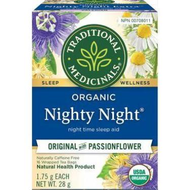 Imagem de Chá de ervas, medicamentos tradicionais, Nighty Night Organic, 64 saco