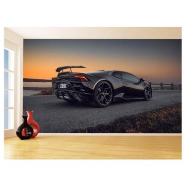 Imagem de Papel De Parede Carro Lamborghini V10 Huracan 3,5M Car235 - Você Decor