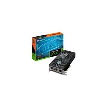 Imagem de Placa de Vídeo RTX 5060 Ti EAGLE OC 16G Gigabyte NVIDIA GeForce, 16GB GDDR7, 128bits, RGB, DLSS, Ray Tracing - GV-N506TEAGLE OC-16GD