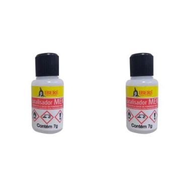 Imagem de Kit 2 Catalisadores Massa Plástica Iberê Secagem Rápida Alta Aderência