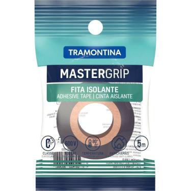 Imagem de Fita Isolante Classe C 0,13x19 Mm Tramontina Preta 5 M Com Embalagem Flow-pack Tramontina