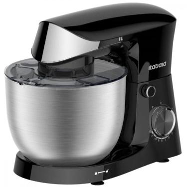 Imagem de Batedeira Itatiaia Midi Tigela Inox 12 Velocidades Inox/Preto 4,5L 110V