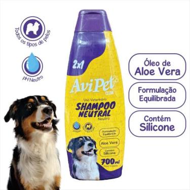 Imagem de Shampoo Neutro Cães 700ml Avipet - Generico