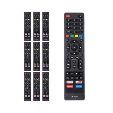Imagem de Kit 10 Controle Remoto Compatível com Philco Smart Tv Ptv32g - Skylink