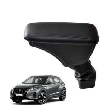 Imagem de Apoio De Braço Encosto Nissan Kicks Com Porta-Objetos Couro