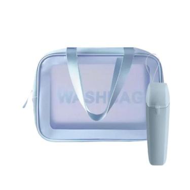 Imagem de Kit Necessaire Bolsa organizadora Viagem com Porta Escova - Mormino, A