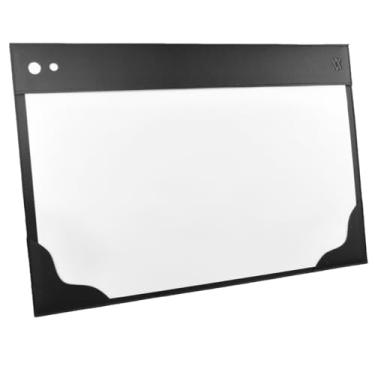 Imagem de Risque e Rabisque de Mesa A3 Sintético Vayly com Base Antiderrapante e Design Sofisticado. (Preto)