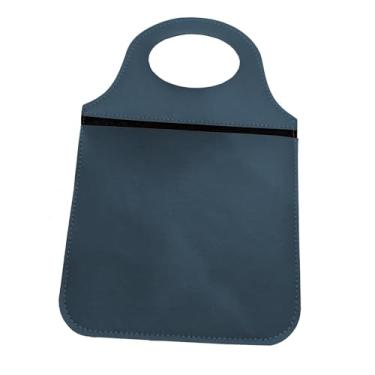 Imagem de Lixeira Porta Lixo para Carro Elegante Azul Oceano